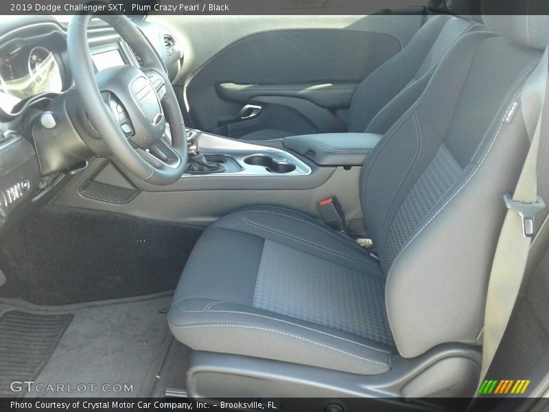Plum Crazy Pearl / Black 2019 Dodge Challenger SXT