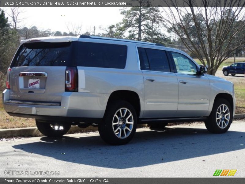 Quicksilver Metallic / Cocoa/Shale 2019 GMC Yukon XL Denali 4WD