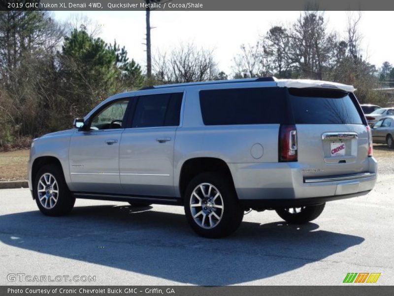 Quicksilver Metallic / Cocoa/Shale 2019 GMC Yukon XL Denali 4WD