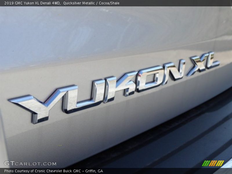 Quicksilver Metallic / Cocoa/Shale 2019 GMC Yukon XL Denali 4WD