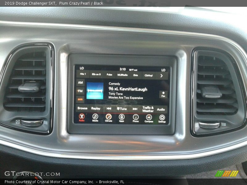 Plum Crazy Pearl / Black 2019 Dodge Challenger SXT