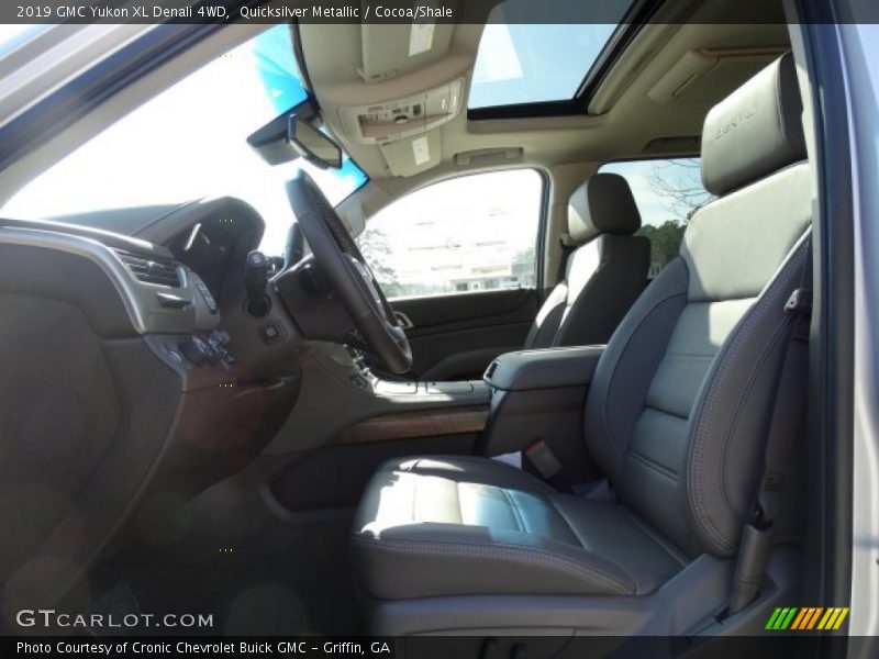 Quicksilver Metallic / Cocoa/Shale 2019 GMC Yukon XL Denali 4WD