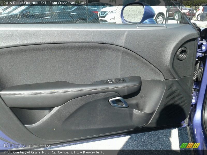 Plum Crazy Pearl / Black 2019 Dodge Challenger SXT