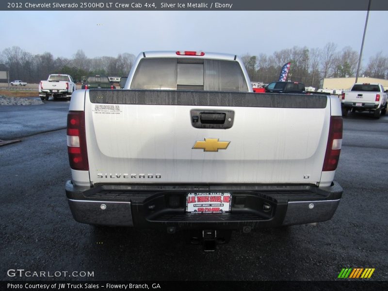 Silver Ice Metallic / Ebony 2012 Chevrolet Silverado 2500HD LT Crew Cab 4x4