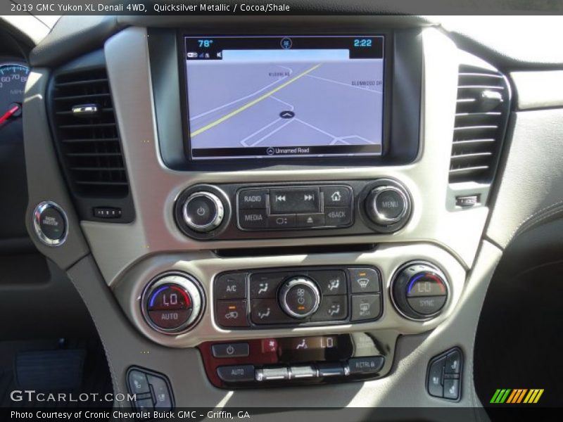 Quicksilver Metallic / Cocoa/Shale 2019 GMC Yukon XL Denali 4WD