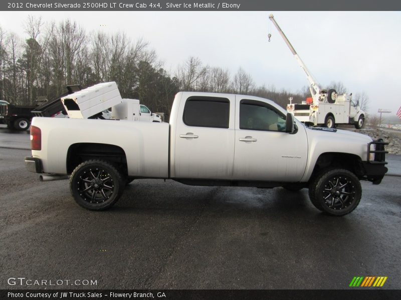 Silver Ice Metallic / Ebony 2012 Chevrolet Silverado 2500HD LT Crew Cab 4x4