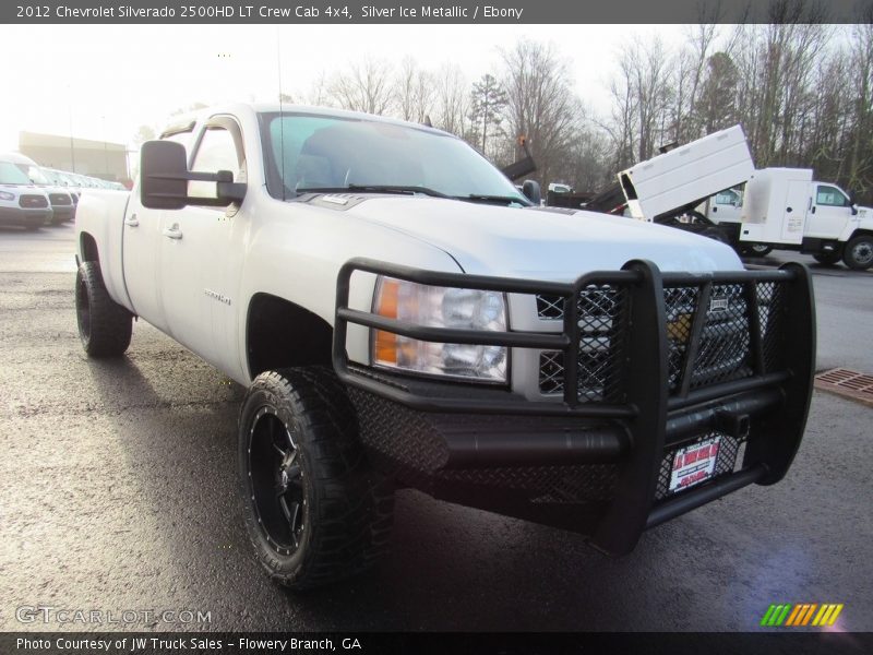 Silver Ice Metallic / Ebony 2012 Chevrolet Silverado 2500HD LT Crew Cab 4x4