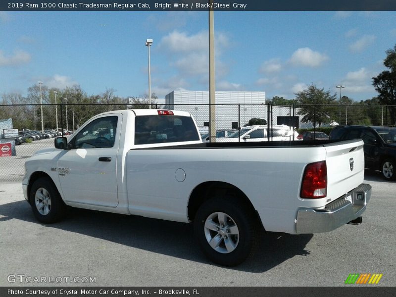 Bright White / Black/Diesel Gray 2019 Ram 1500 Classic Tradesman Regular Cab