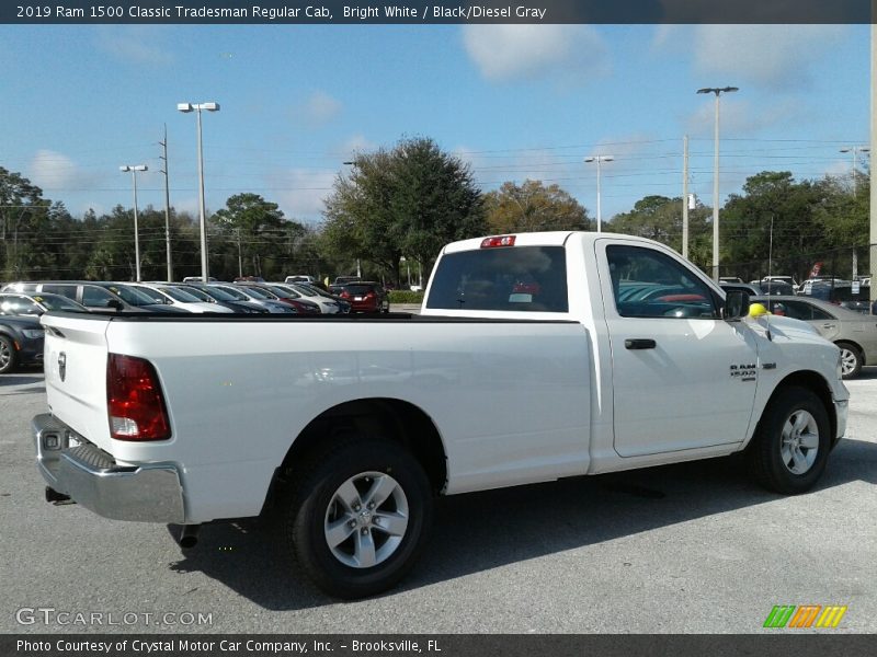 Bright White / Black/Diesel Gray 2019 Ram 1500 Classic Tradesman Regular Cab