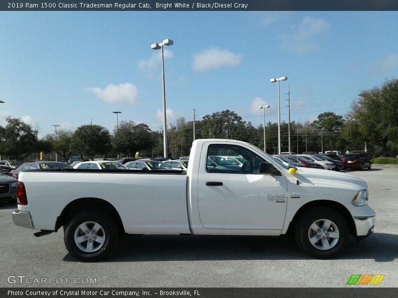 Bright White / Black/Diesel Gray 2019 Ram 1500 Classic Tradesman Regular Cab