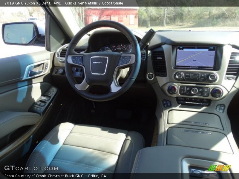 Quicksilver Metallic / Cocoa/Shale 2019 GMC Yukon XL Denali 4WD