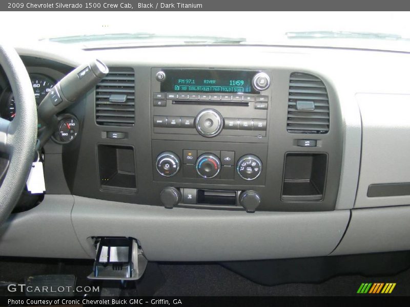 Black / Dark Titanium 2009 Chevrolet Silverado 1500 Crew Cab
