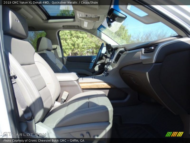 Quicksilver Metallic / Cocoa/Shale 2019 GMC Yukon XL Denali 4WD