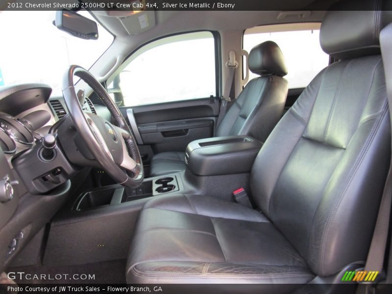 Silver Ice Metallic / Ebony 2012 Chevrolet Silverado 2500HD LT Crew Cab 4x4
