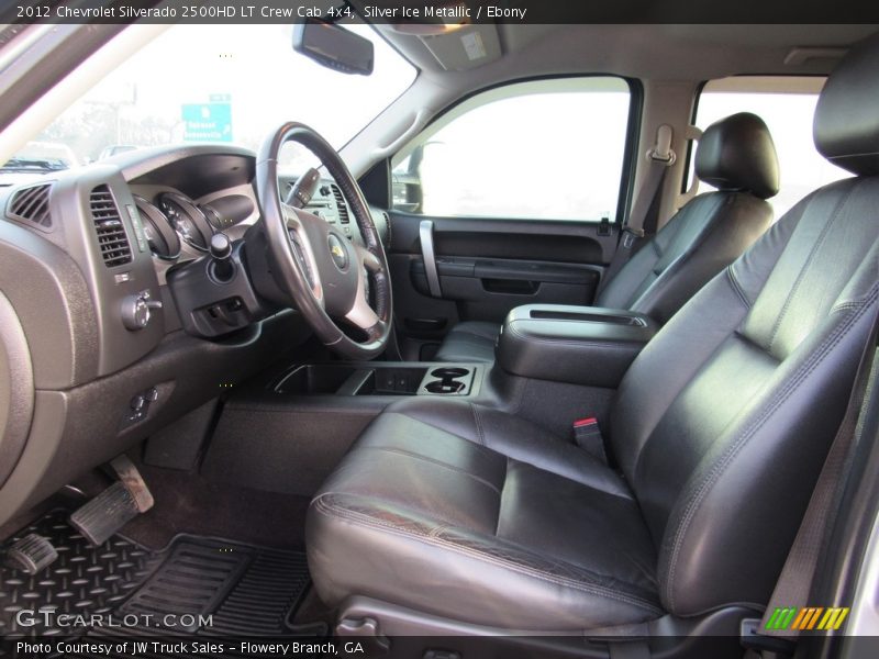Silver Ice Metallic / Ebony 2012 Chevrolet Silverado 2500HD LT Crew Cab 4x4