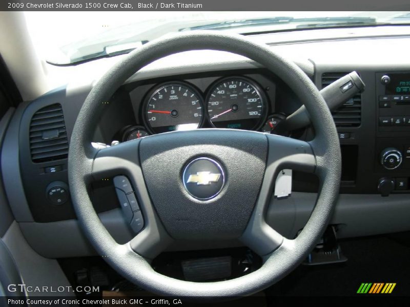 Black / Dark Titanium 2009 Chevrolet Silverado 1500 Crew Cab