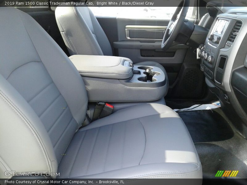 Bright White / Black/Diesel Gray 2019 Ram 1500 Classic Tradesman Regular Cab