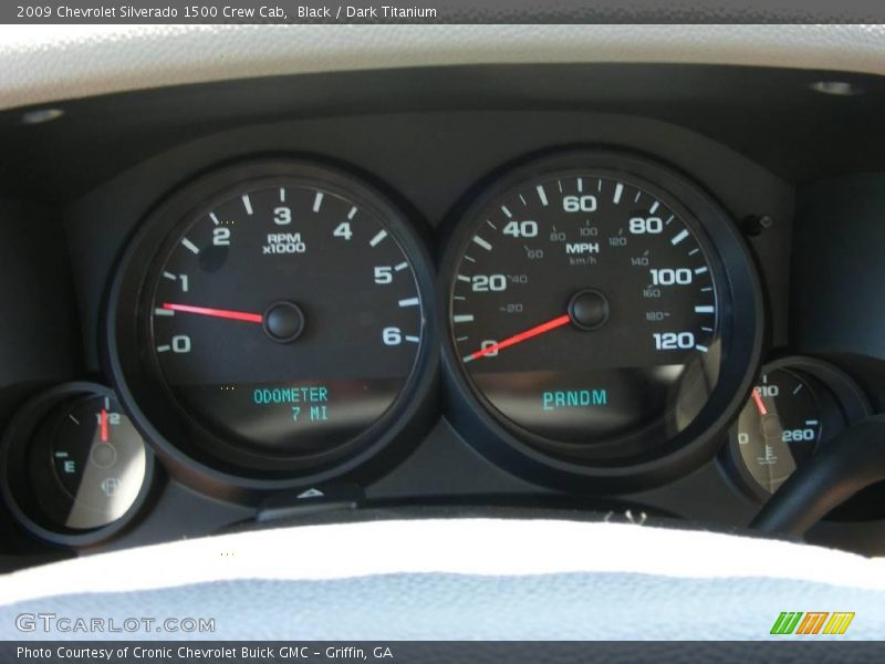 Black / Dark Titanium 2009 Chevrolet Silverado 1500 Crew Cab