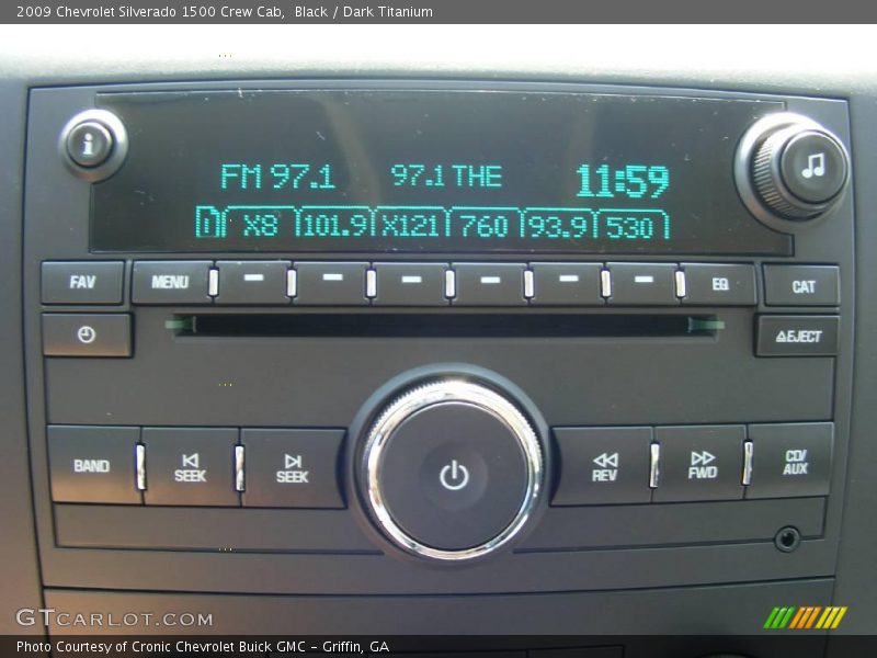 Black / Dark Titanium 2009 Chevrolet Silverado 1500 Crew Cab