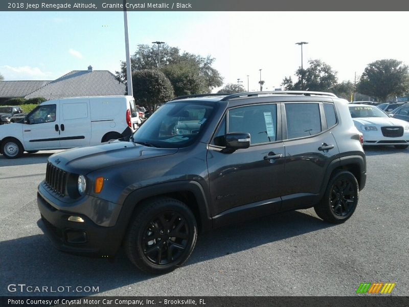 Granite Crystal Metallic / Black 2018 Jeep Renegade Altitude