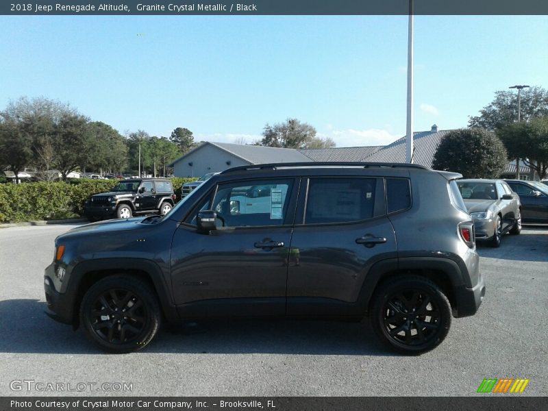 Granite Crystal Metallic / Black 2018 Jeep Renegade Altitude
