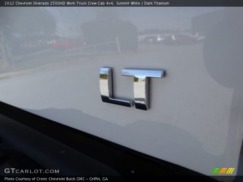 Summit White / Dark Titanium 2012 Chevrolet Silverado 2500HD Work Truck Crew Cab 4x4