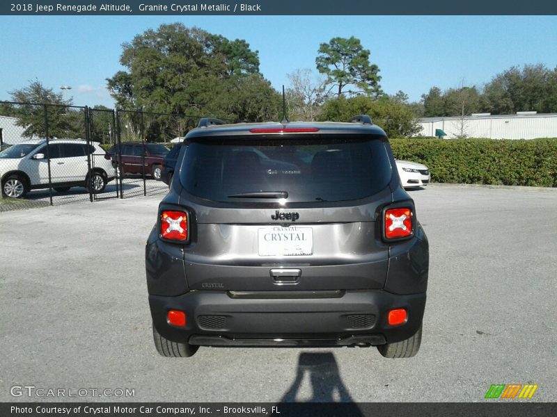 Granite Crystal Metallic / Black 2018 Jeep Renegade Altitude