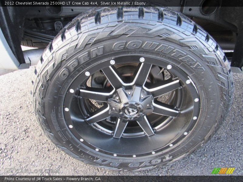 Silver Ice Metallic / Ebony 2012 Chevrolet Silverado 2500HD LT Crew Cab 4x4