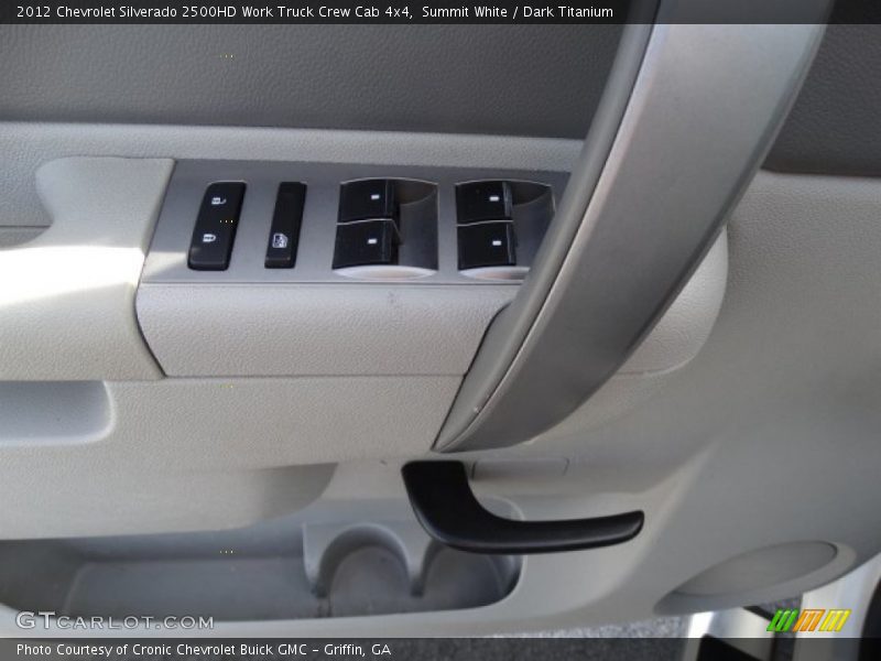 Summit White / Dark Titanium 2012 Chevrolet Silverado 2500HD Work Truck Crew Cab 4x4
