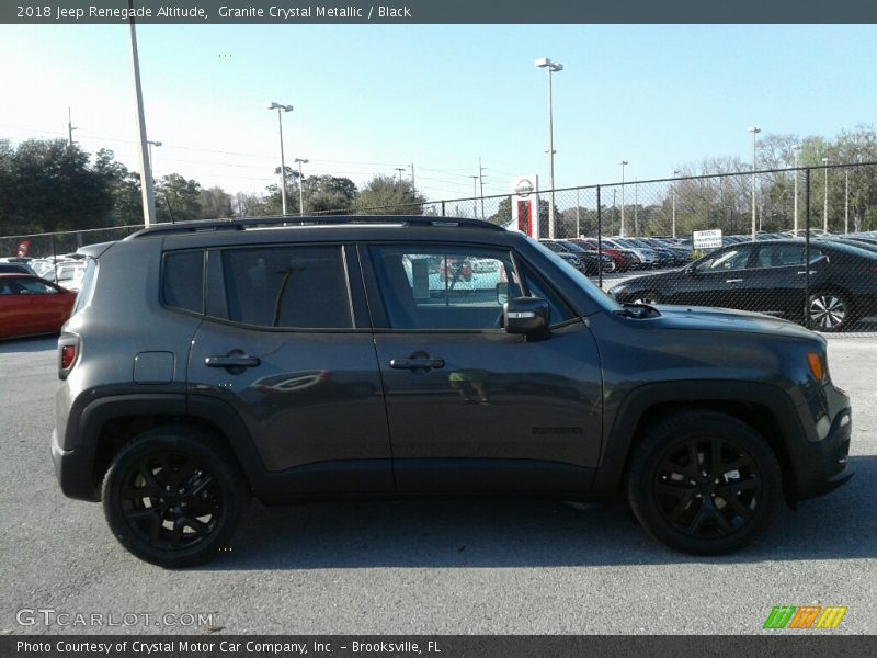 Granite Crystal Metallic / Black 2018 Jeep Renegade Altitude
