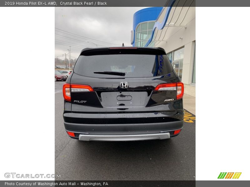 Crystal Black Pearl / Black 2019 Honda Pilot EX-L AWD