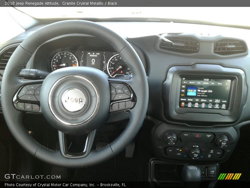 Granite Crystal Metallic / Black 2018 Jeep Renegade Altitude