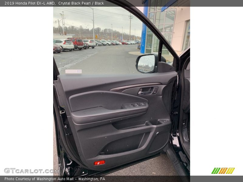 Crystal Black Pearl / Black 2019 Honda Pilot EX-L AWD