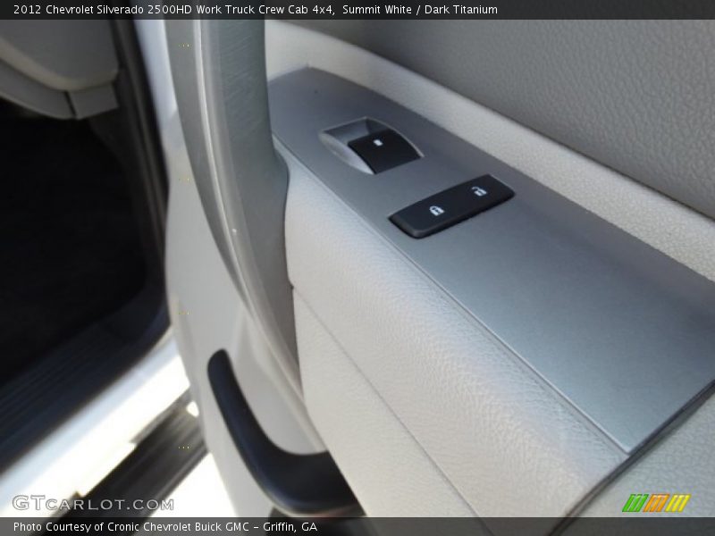 Summit White / Dark Titanium 2012 Chevrolet Silverado 2500HD Work Truck Crew Cab 4x4