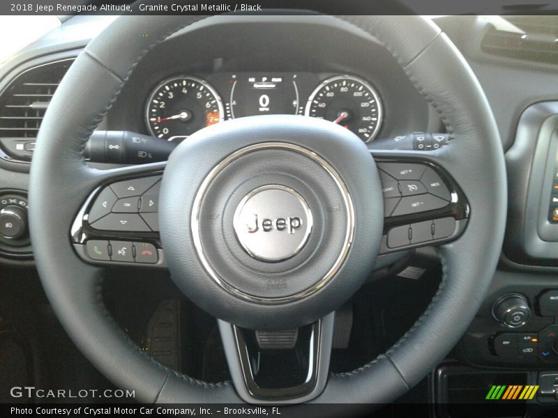 Granite Crystal Metallic / Black 2018 Jeep Renegade Altitude
