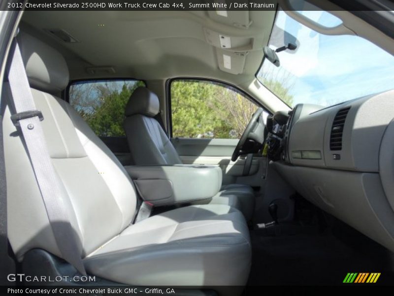 Summit White / Dark Titanium 2012 Chevrolet Silverado 2500HD Work Truck Crew Cab 4x4