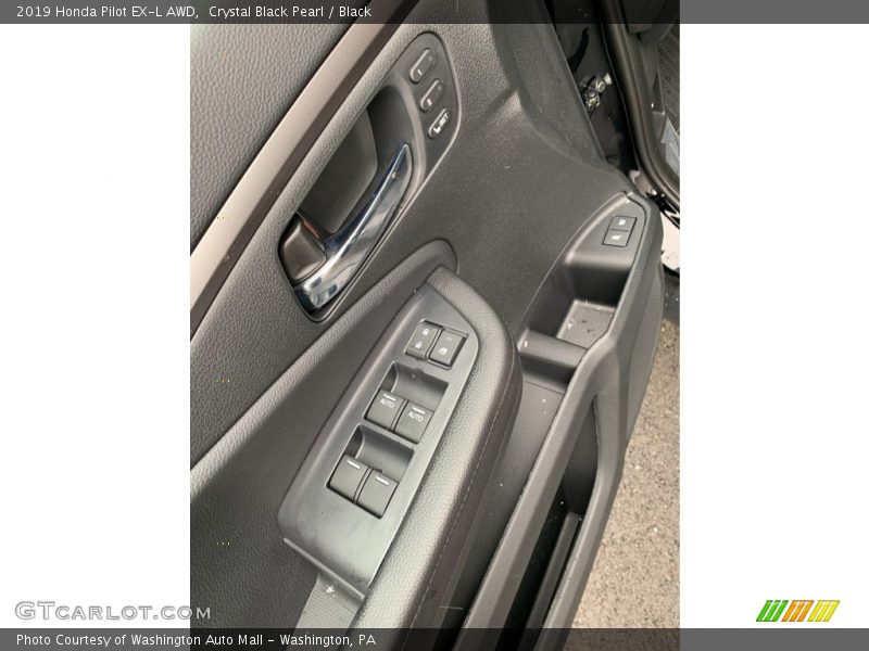 Crystal Black Pearl / Black 2019 Honda Pilot EX-L AWD