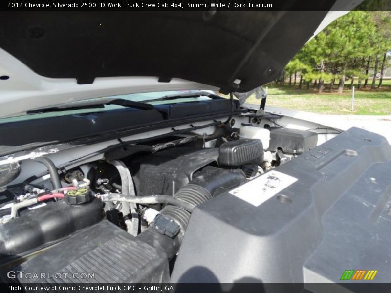 Summit White / Dark Titanium 2012 Chevrolet Silverado 2500HD Work Truck Crew Cab 4x4