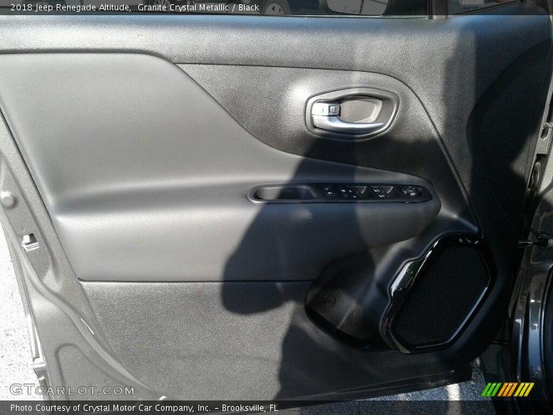 Granite Crystal Metallic / Black 2018 Jeep Renegade Altitude