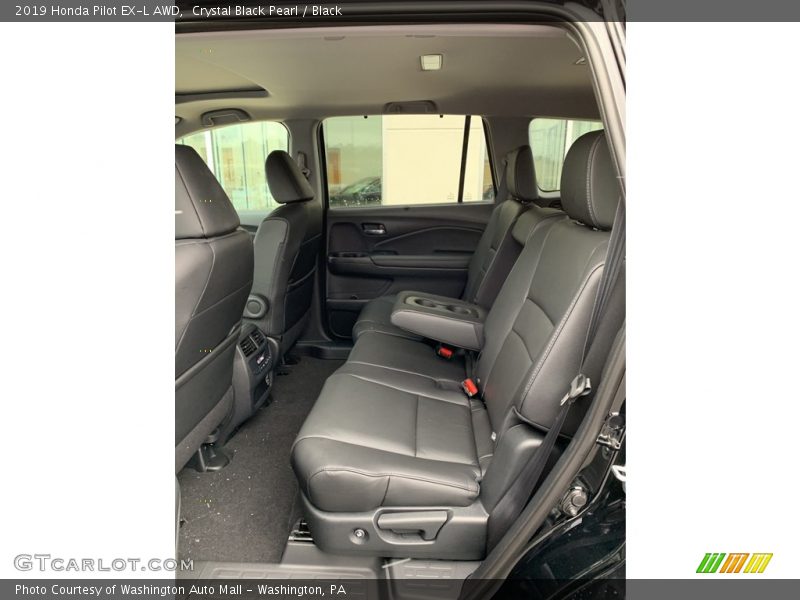 Crystal Black Pearl / Black 2019 Honda Pilot EX-L AWD