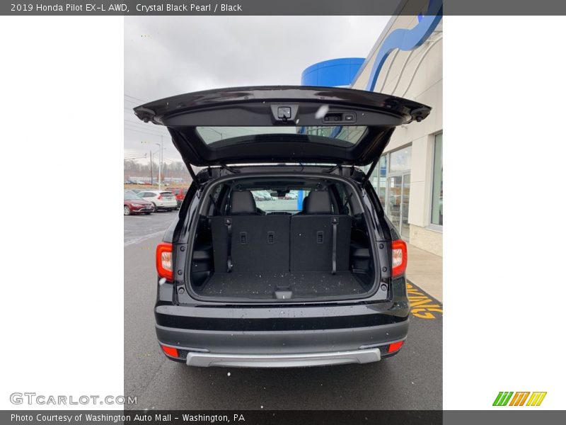 Crystal Black Pearl / Black 2019 Honda Pilot EX-L AWD