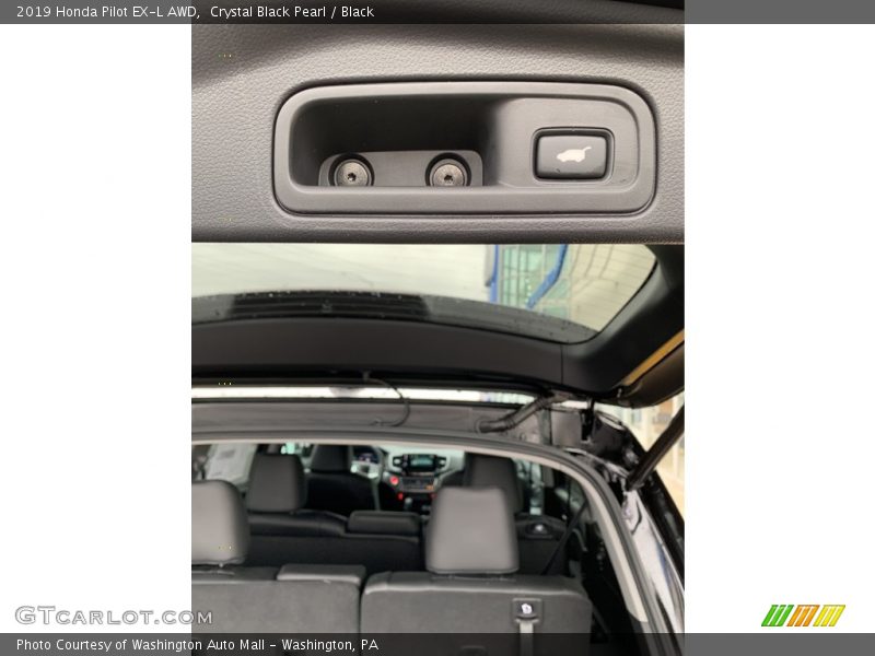 Crystal Black Pearl / Black 2019 Honda Pilot EX-L AWD
