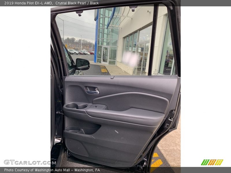 Crystal Black Pearl / Black 2019 Honda Pilot EX-L AWD