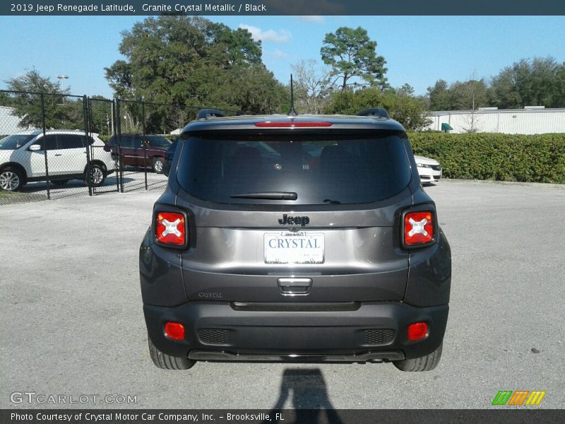 Granite Crystal Metallic / Black 2019 Jeep Renegade Latitude