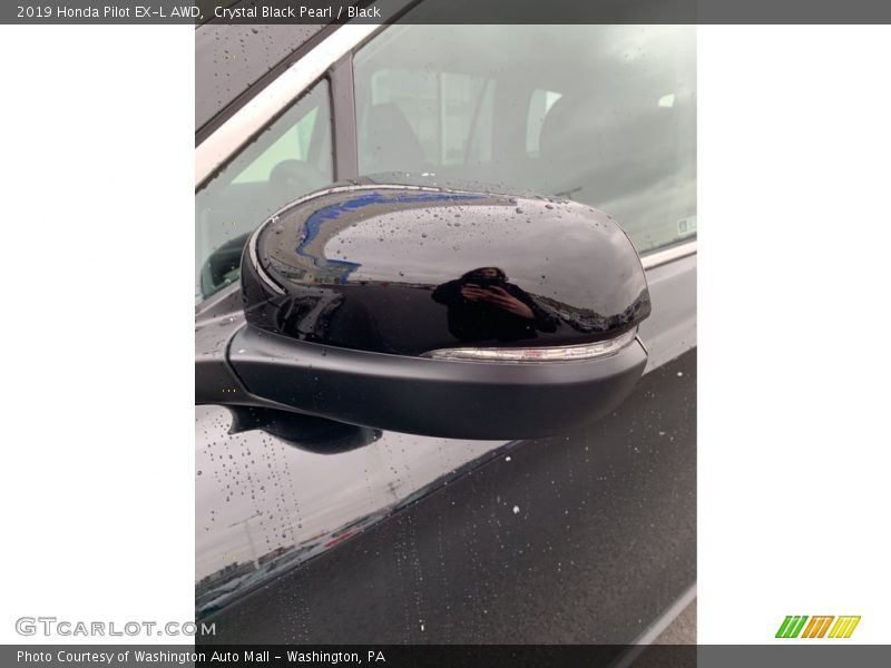 Crystal Black Pearl / Black 2019 Honda Pilot EX-L AWD