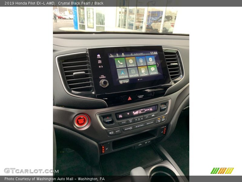 Crystal Black Pearl / Black 2019 Honda Pilot EX-L AWD
