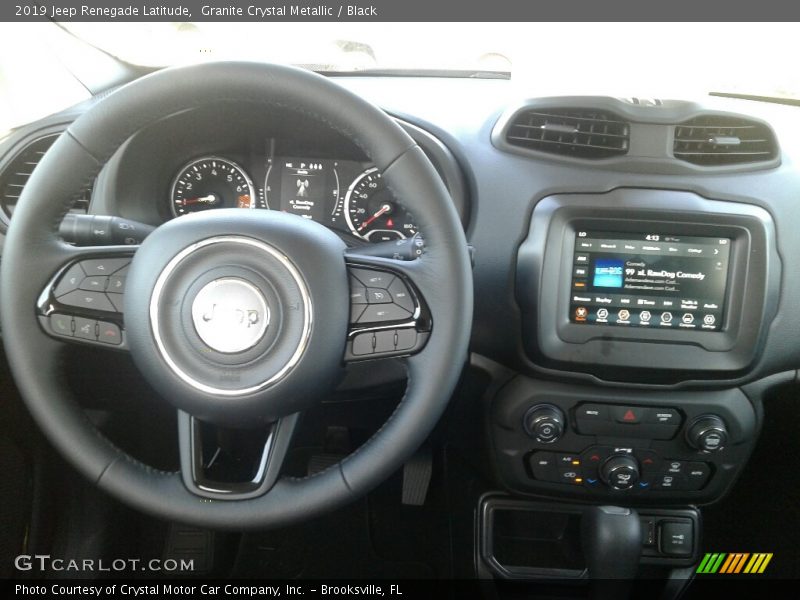 Granite Crystal Metallic / Black 2019 Jeep Renegade Latitude