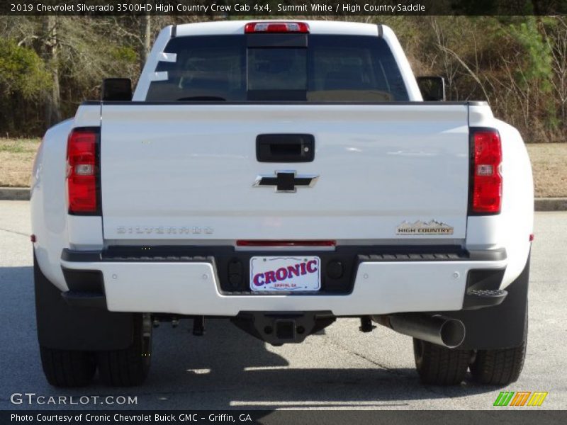 Summit White / High Country Saddle 2019 Chevrolet Silverado 3500HD High Country Crew Cab 4x4
