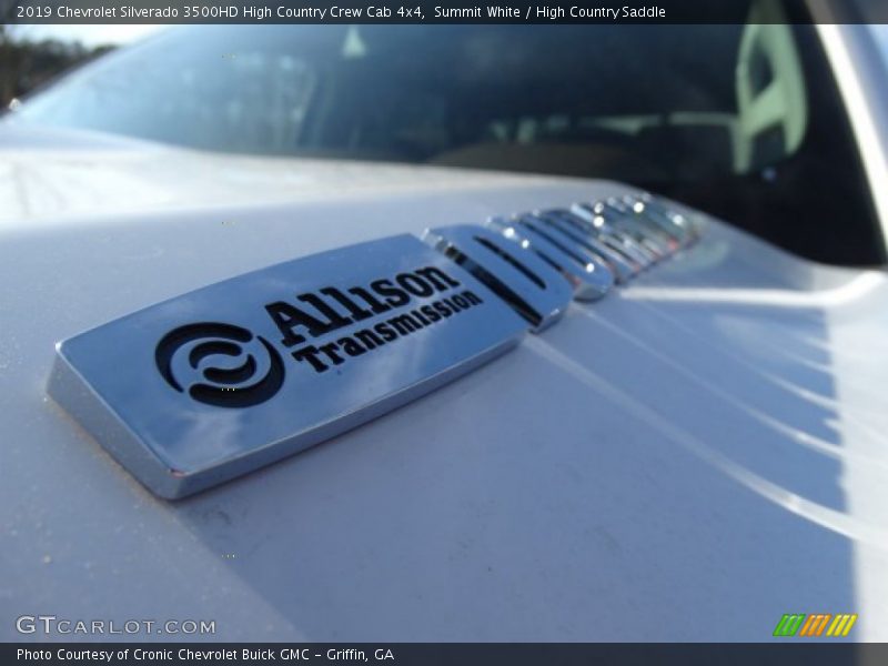 Summit White / High Country Saddle 2019 Chevrolet Silverado 3500HD High Country Crew Cab 4x4