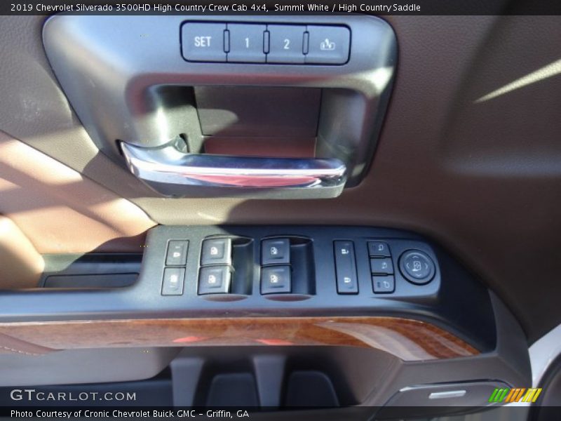 Summit White / High Country Saddle 2019 Chevrolet Silverado 3500HD High Country Crew Cab 4x4